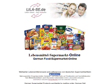 Tablet Screenshot of lila-se-shop.de